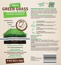 Trawa na macie - rolka z nasionami trawy 0,5x8 m GreenGrass